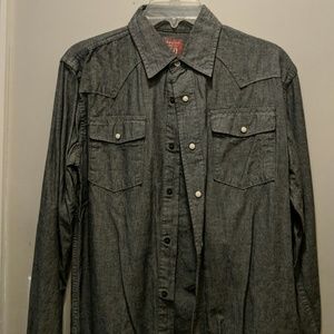 Wrangler long sleeve Western shirt